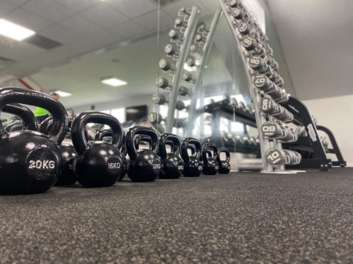 Selection of Weights in Gym